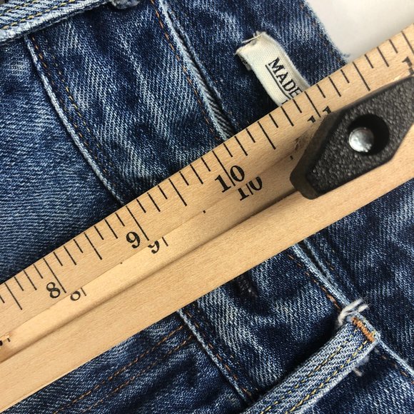 Levi's Made & Crafted Jeans Men's 31 X 31* Tack Slim Fit Blue Distressed Denim - Picture 15 of 16